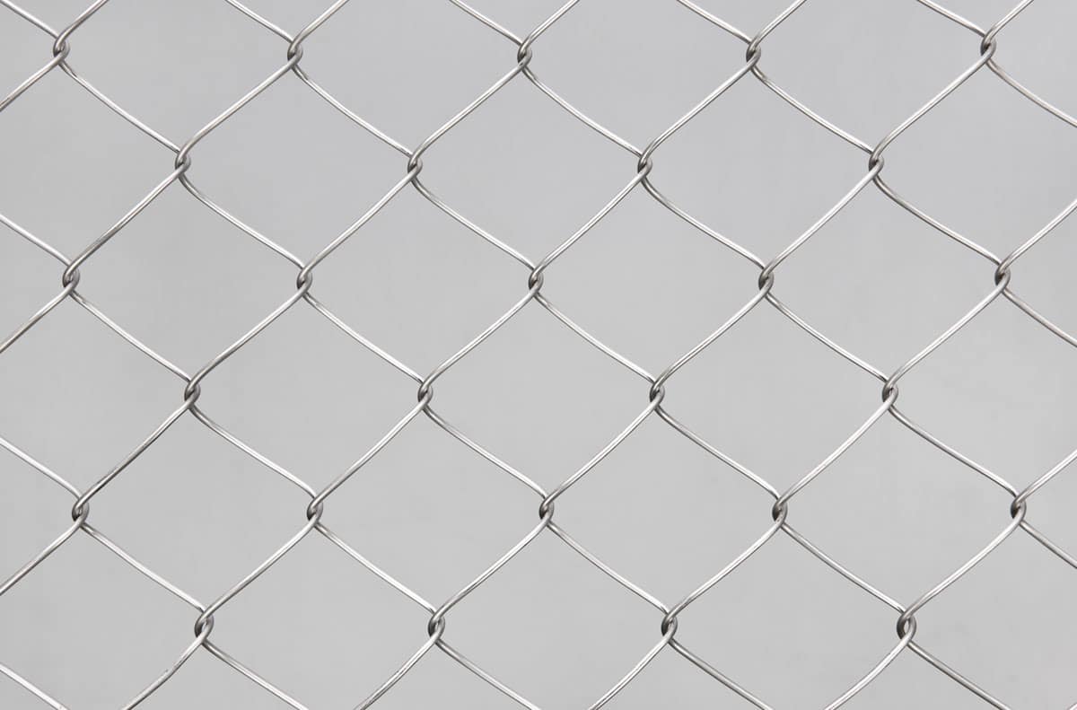 Stainless steel 2.5mm wire chain link fencing 