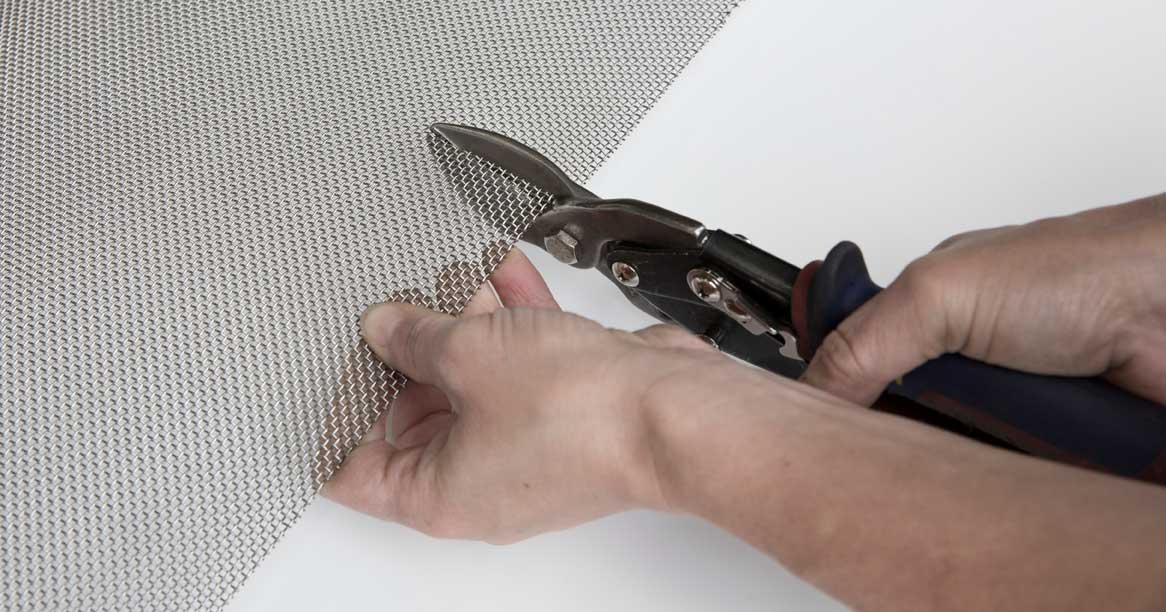 How to cut your Stainless Steel Welded Mesh & Woven Mesh