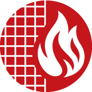 Bushfire Mesh Symbol Icon
