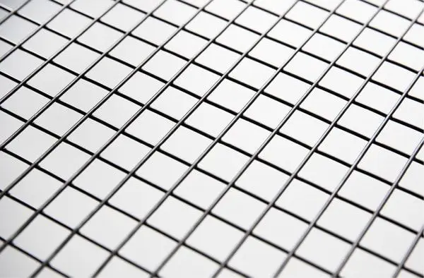 black welded wire mesh rolls