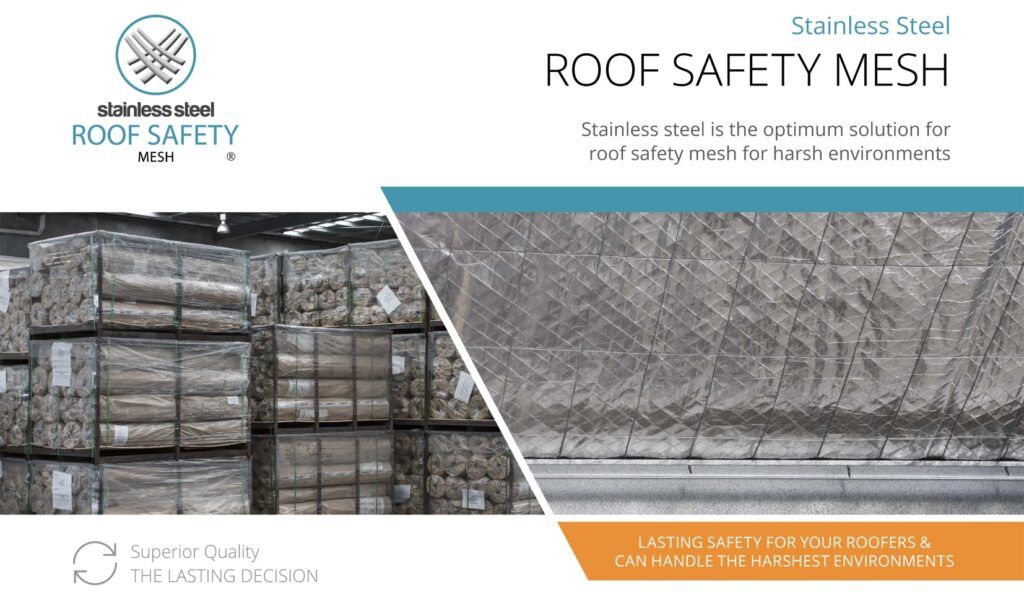 SSWM Roof Safety Mesh info
