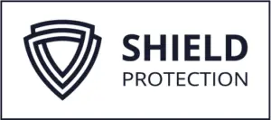 Bushfire Mesh Shield Protection White Logo