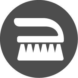 Low Maintenance Material Round Icon