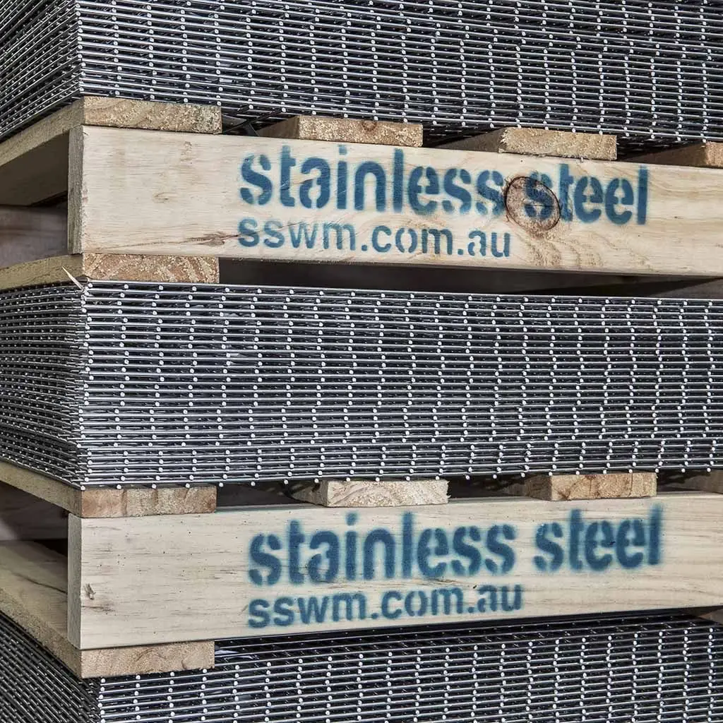 stainless steel welded mesh machinery guard mesh 1