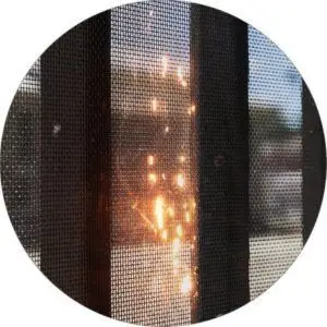 98.5% of embers that pass SSWM Bushfire Mesh are no longer a threat