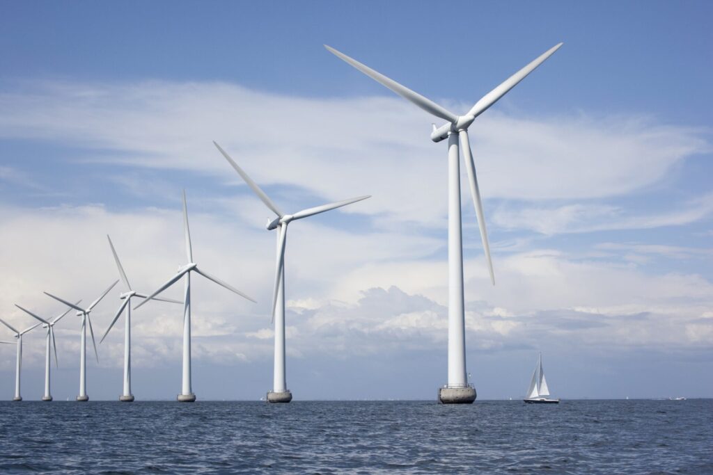 offshore wind turbines