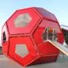 stainless architectural woven mesh playground
