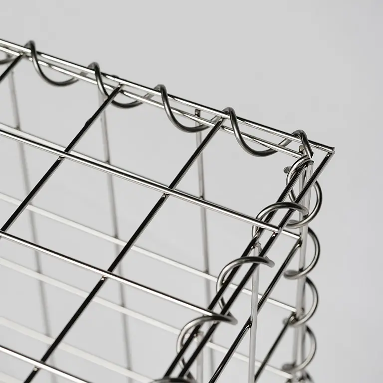 stainless steel gabion mesh cage spiral stainless steel gabion mesh spiral