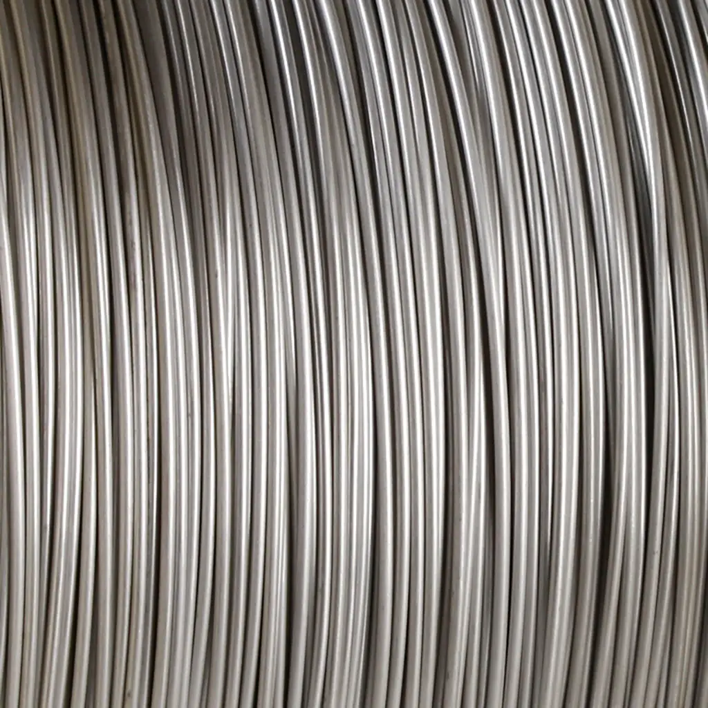 stainless steel guard wire coil close up stainless steel guard wire coil close up