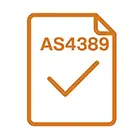 complies to AS4389