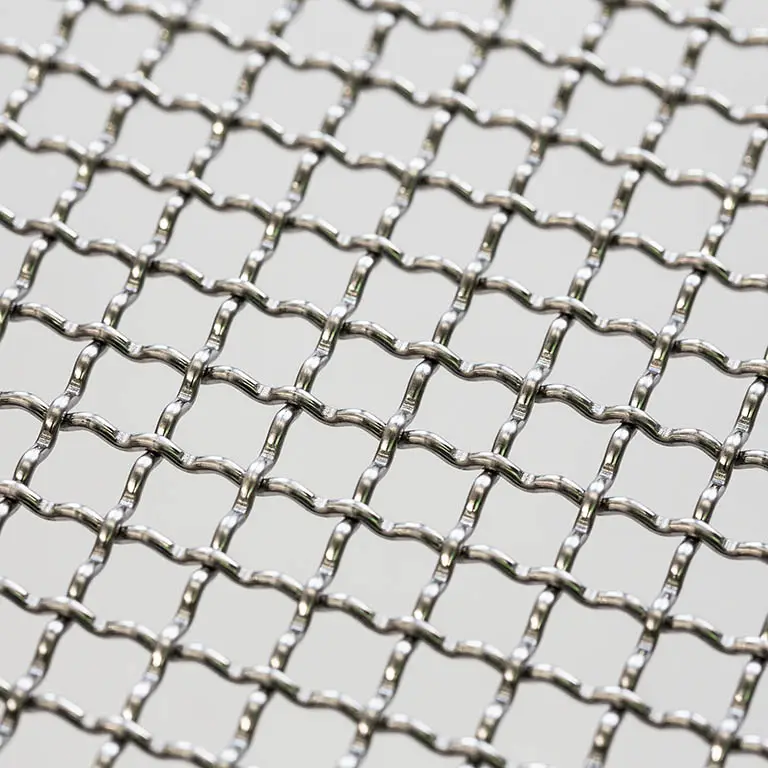 stainless steel woven pool mesh aperture 9.5mm wire diam 2mm